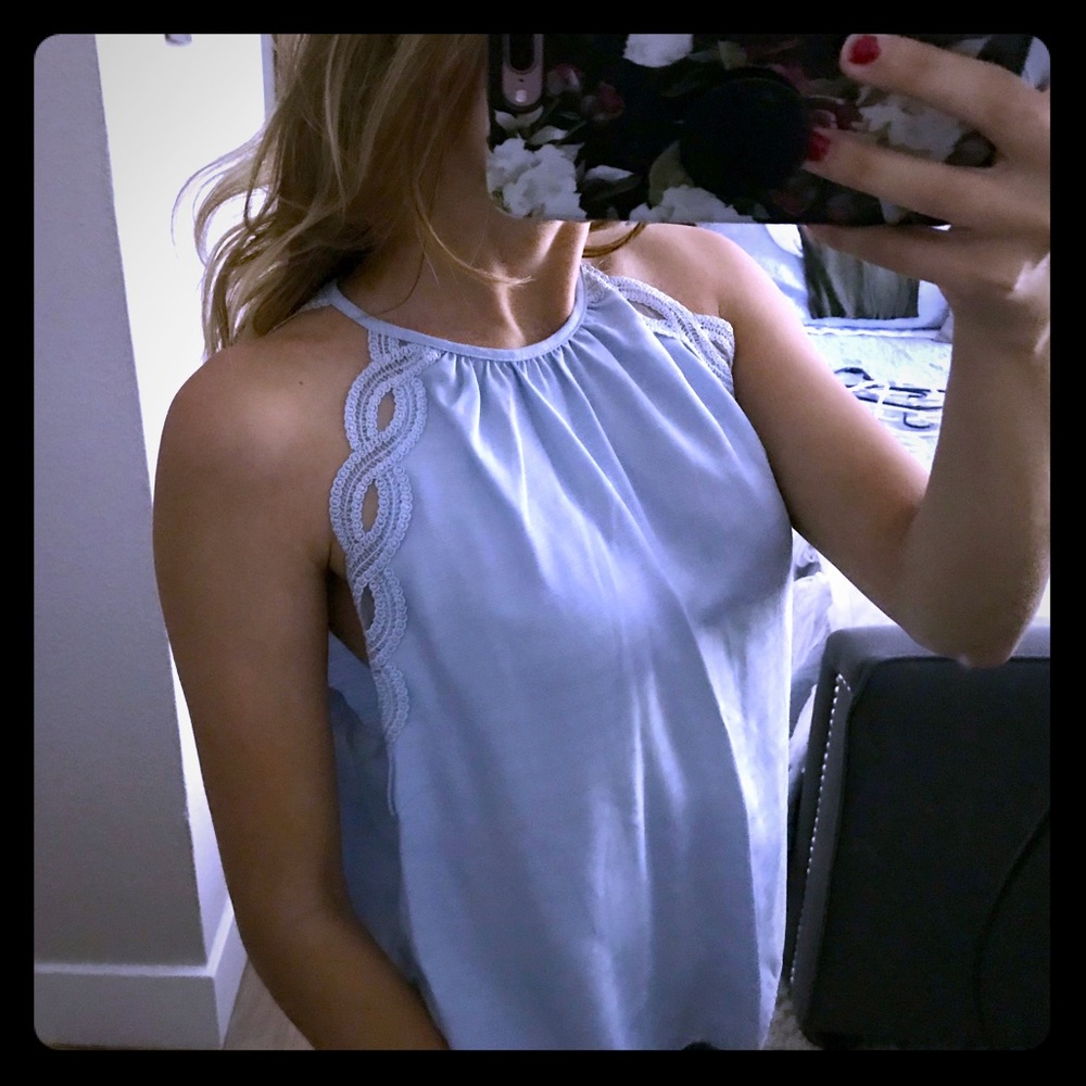Baby Blue Tank Top
